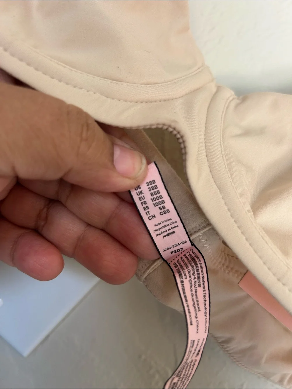 beige Dobreva unpadded underwire bra Size 38B  (1750)